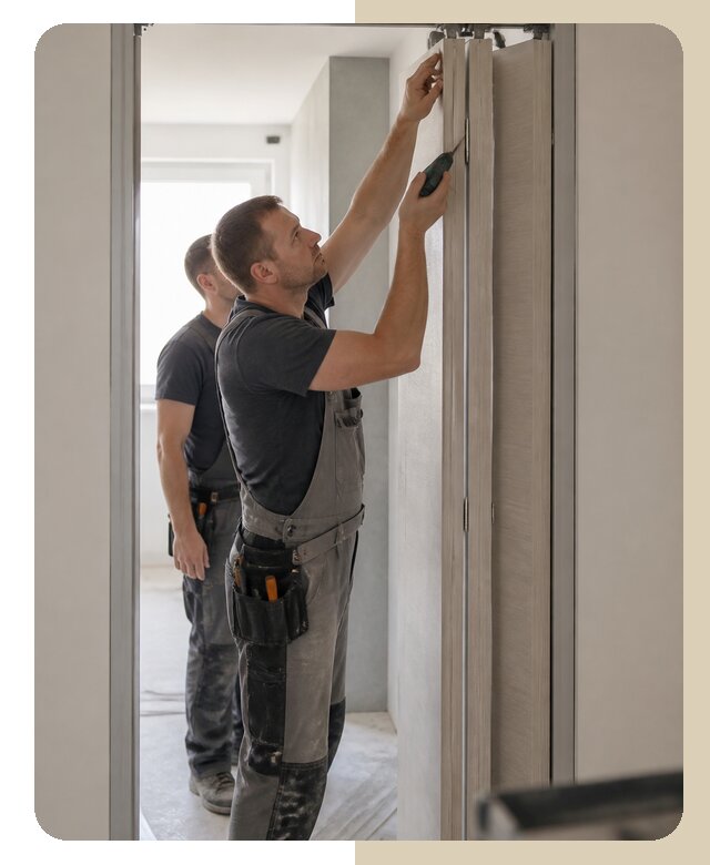 Установка двери книжки в Вольске по цене от 4557 р. | ДвериЛегко-Вль